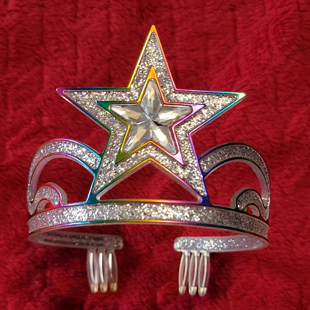 Rainbow Star Tiara (Haircomb)